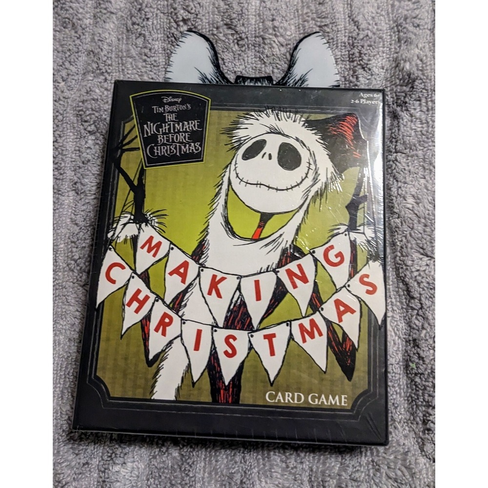 Disney Nightmare Before‎ Christmas Making Christmas Card Game Sealed